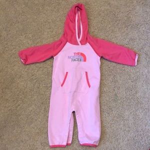 Pink jump suit